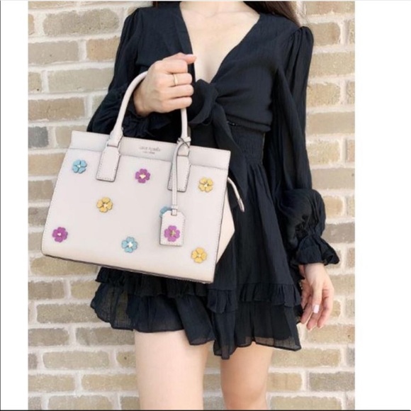 kate spade Handbags - Kate Spade Cameron Street Flower Appliqué Satchel